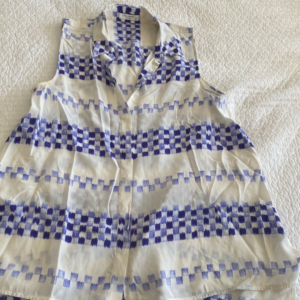 Equipment Silk Blouse